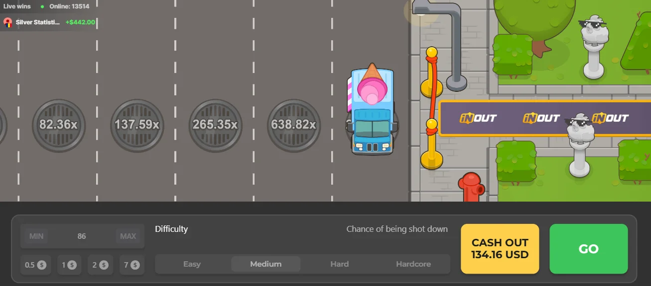 Spiel Chicken Road 2